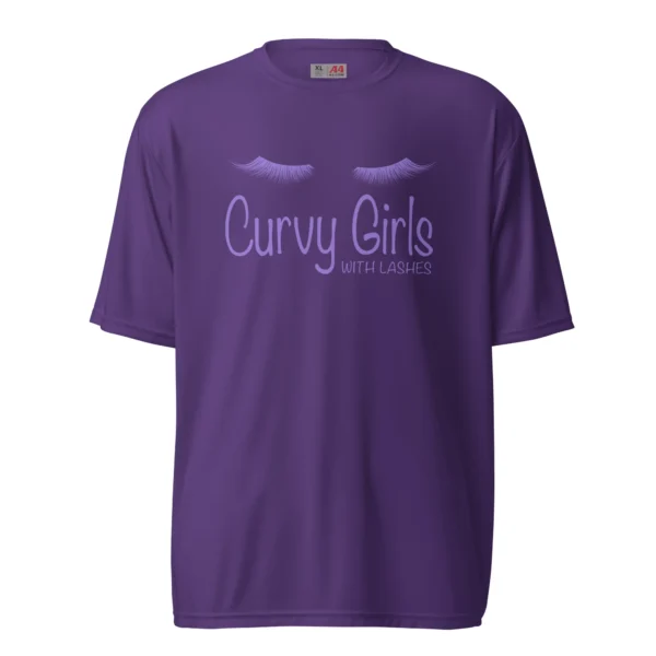 Curvy Girls w/ Lashes T-Shirt (Polyester) - Image 10