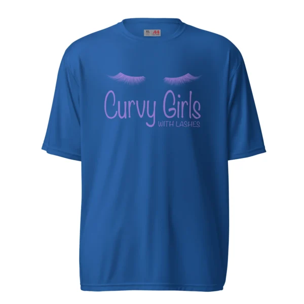 Curvy Girls w/ Lashes T-Shirt (Polyester) - Image 9