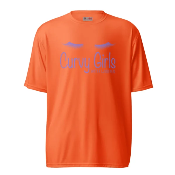 Curvy Girls w/ Lashes T-Shirt (Polyester) - Image 7