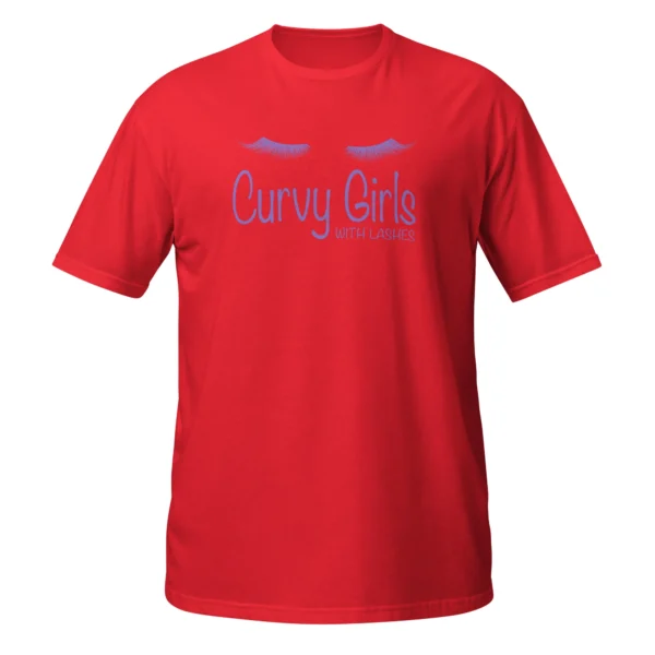 Curvy Girls w/ Lashes T-Shirt (Cotton) - Image 16