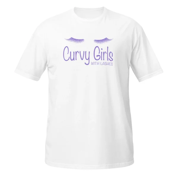 Curvy Girls w/ Lashes T-Shirt (Cotton) - Image 26