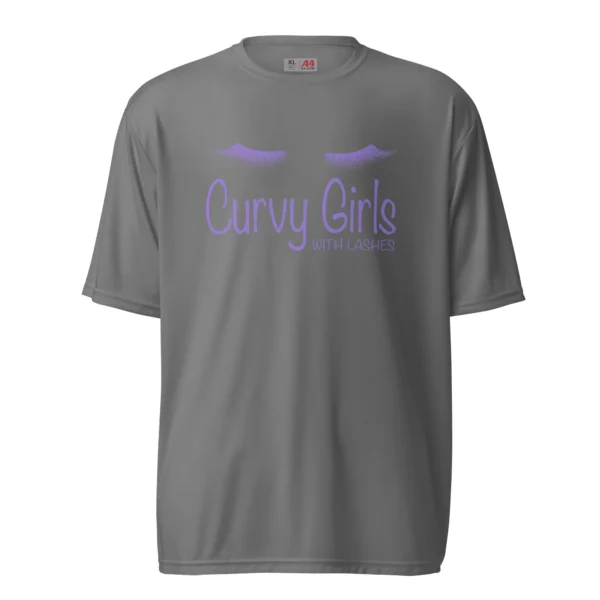 Curvy Girls w/ Lashes T-Shirt (Polyester) - Image 6