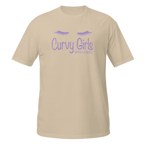 Curvy Girls w/ Lashes T-Shirt (Cotton) - Image 20