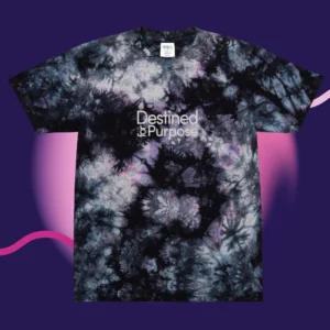 Oversized tie-dye t-shirt