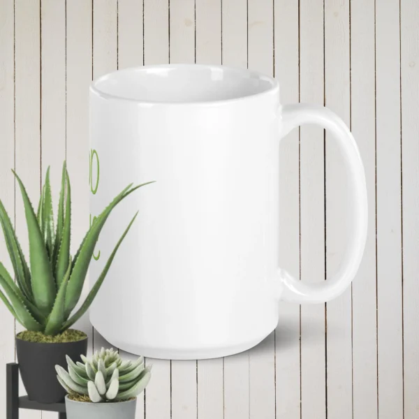 White glossy mug - Image 3