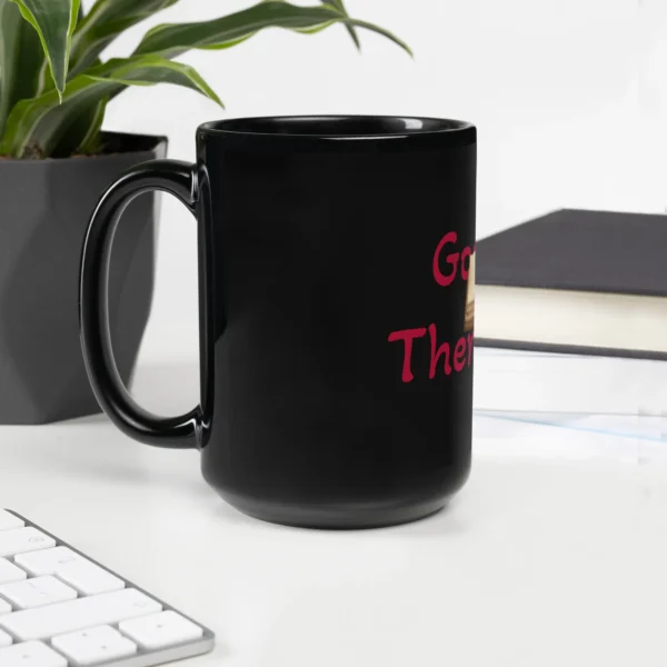 Black Glossy Mug - Image 2