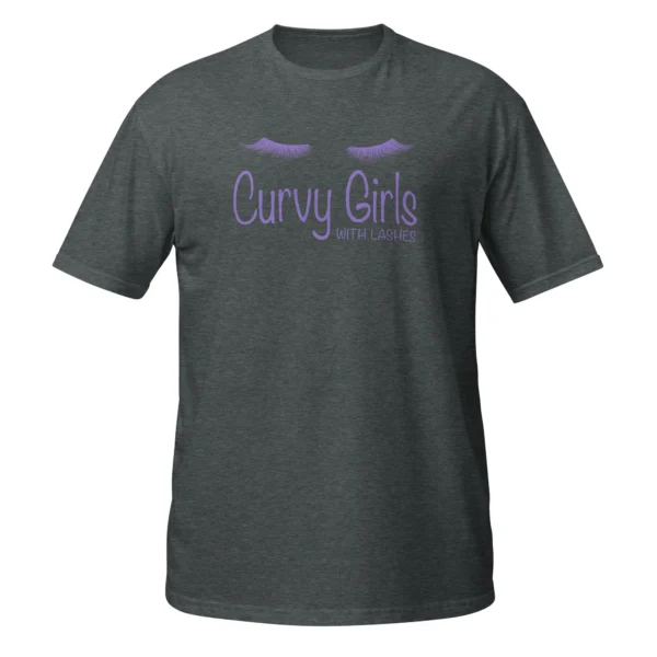 Curvy Girls w/ Lashes T-Shirt (Cotton) - Image 14