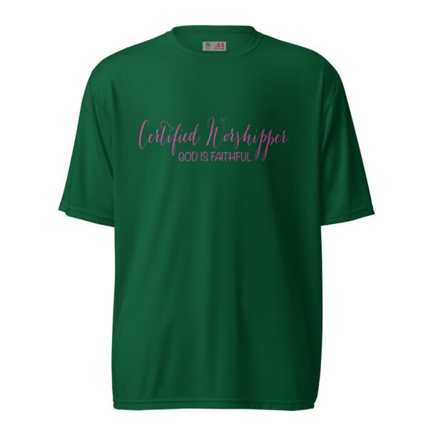 Certified Worshipper Unisex T-Shirt (Polyester) - Image 9