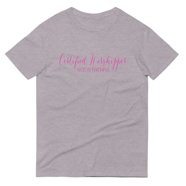 Certified Worshipper Unisex T-Shirt (Cotton) - Image 8