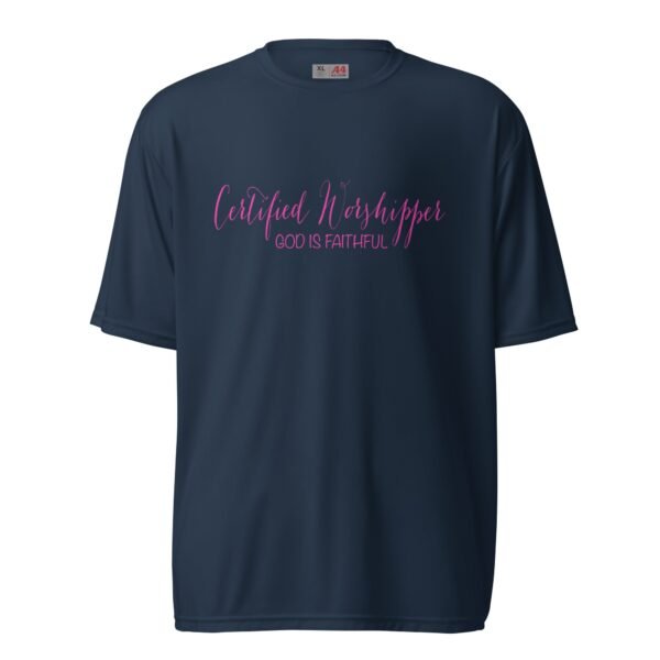 Certified Worshipper Unisex T-Shirt (Polyester) - Image 8