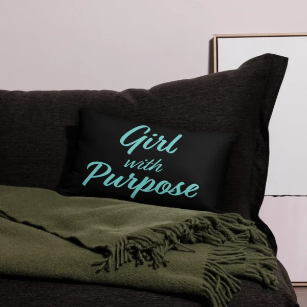 Girl with Purpose Pillow - Image 5