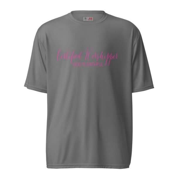Certified Worshipper Unisex T-Shirt (Polyester) - Image 6