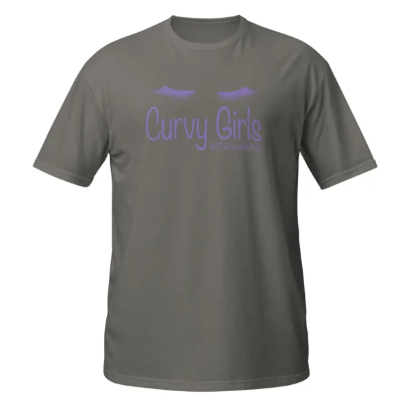 Curvy Girls w/ Lashes T-Shirt (Cotton) - Image 3