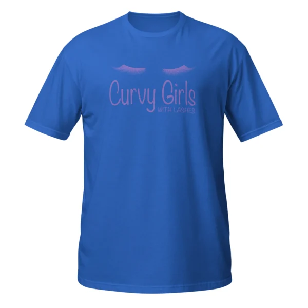 Curvy Girls w/ Lashes T-Shirt (Cotton) - Image 4