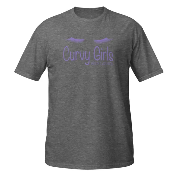 Curvy Girls w/ Lashes T-Shirt (Cotton) - Image 2