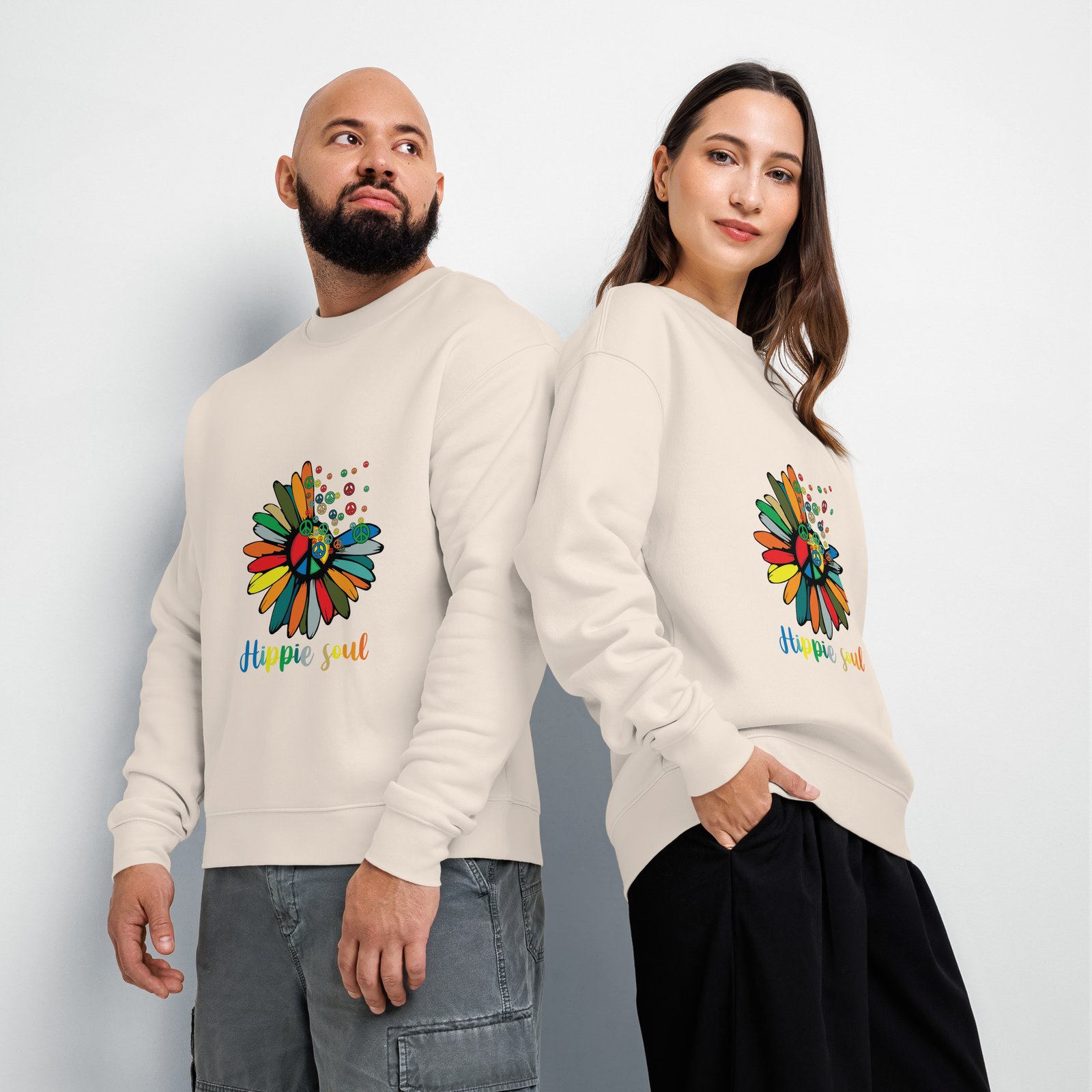 Unisex relax crew neck sweatshirt - Image 5